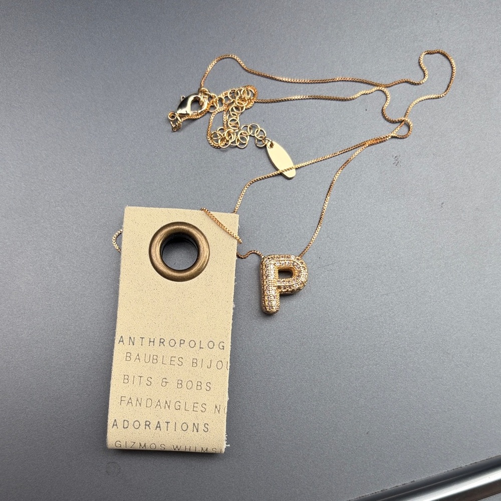 NWT Anthropologie Pavé Necklace